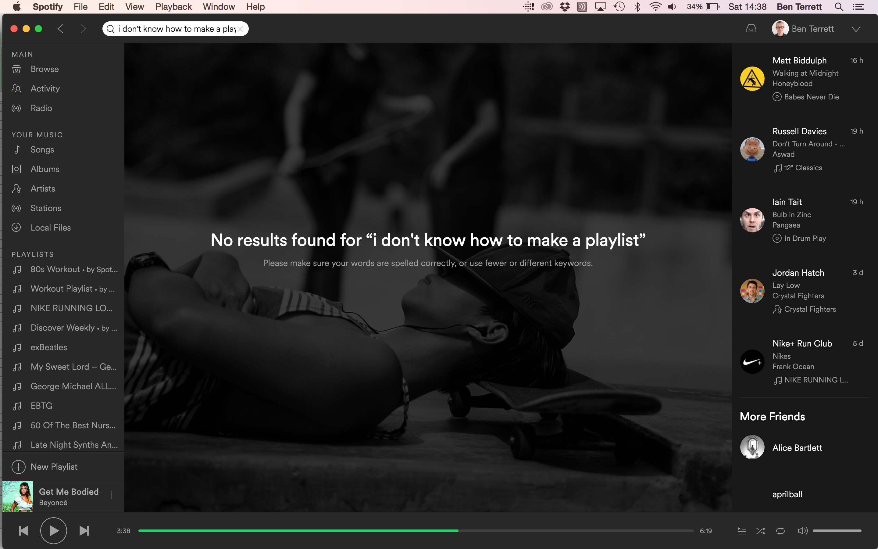 i don't know how to make a playlist