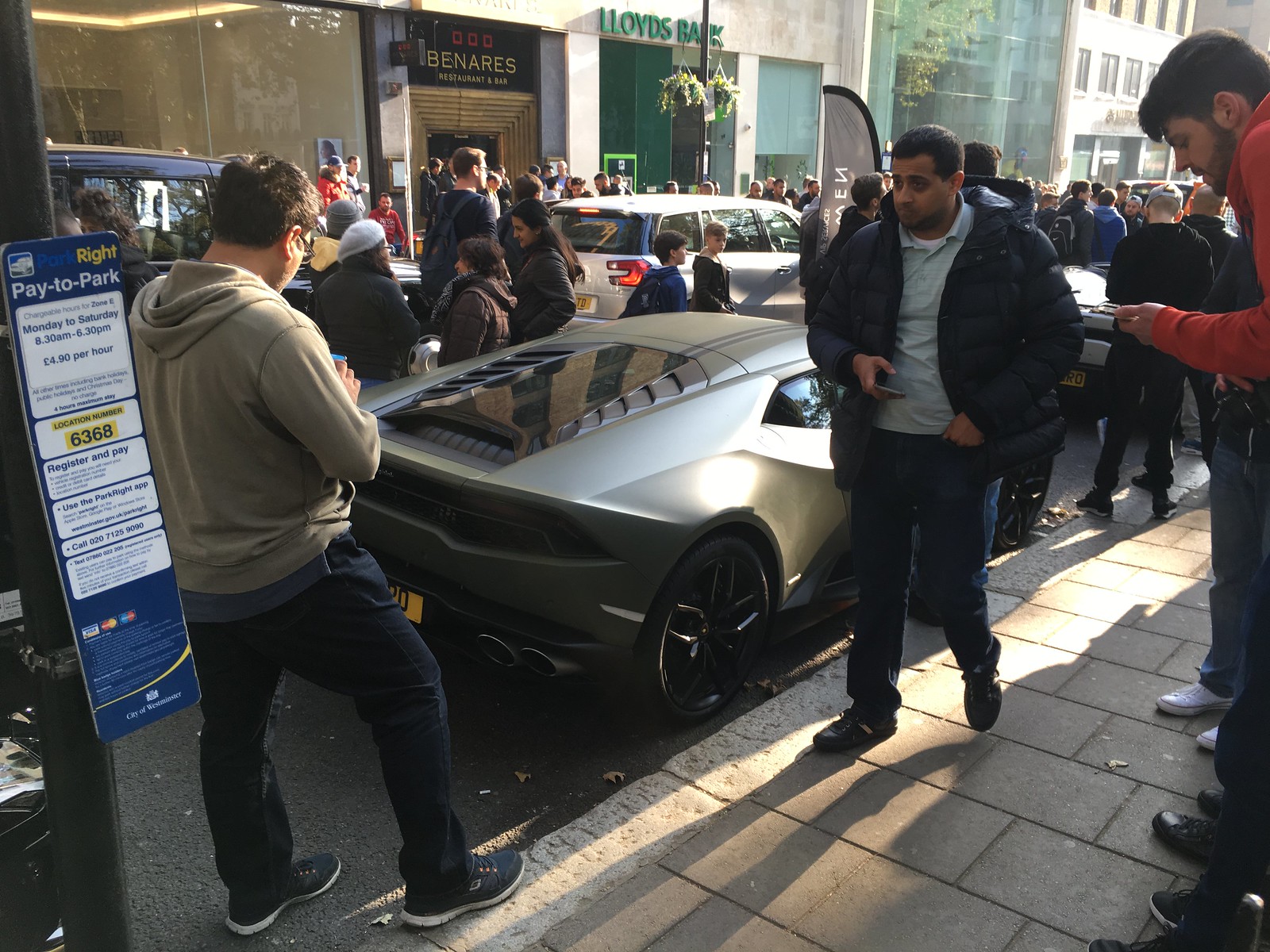 Supercar Sunday in Berkeley Square