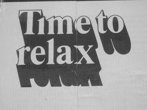 Time to relax