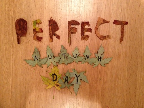 Day 37 - We had the perfect autumn day