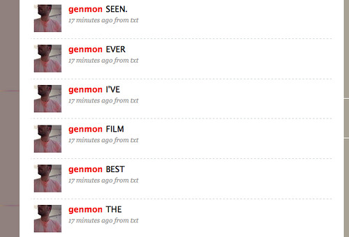 Good Twitter Typography