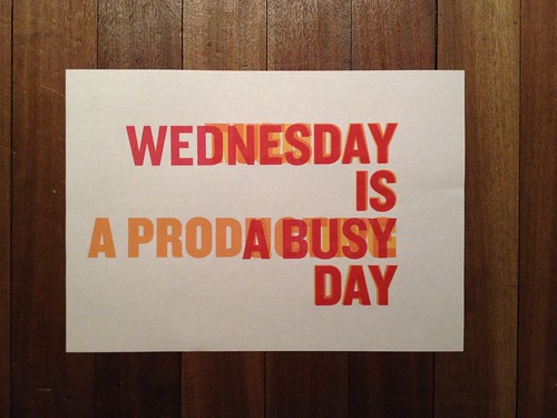 Day 47 - Wednesday is a busy day