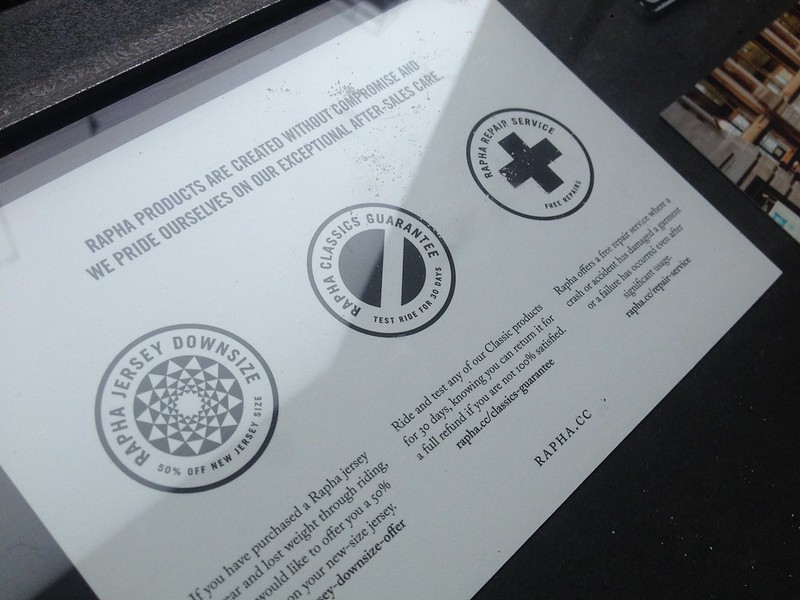 Rapha - good with the little graphic details