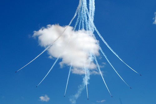 Red Arrows at Silverstone