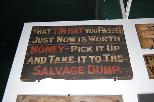 That tin hat you just passed