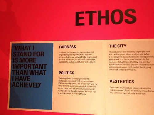 Richard Rogers at the Royal Academy