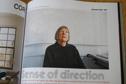 Margaret Calvert in Wallpaper*