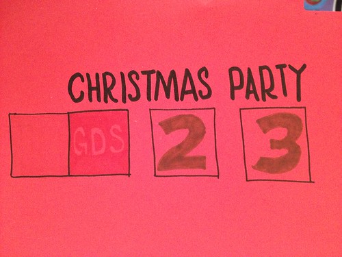 Day 75 - first of 3 Christmas parties