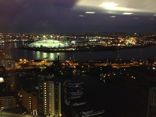 View from the Barclays design team on the 22nd floor