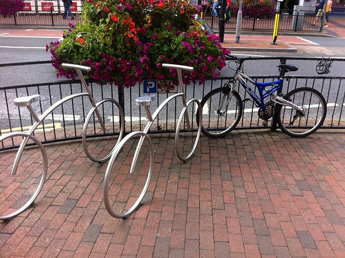 Not sure everyone realises they are bike racks