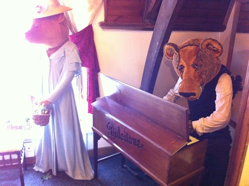 Teddy bears dressed as people