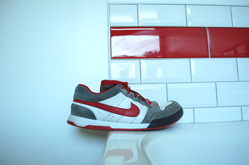 I based our new bathroom on my trainers