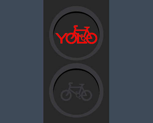 Day 24 - Cyclists, you only live once so don't cycle through red lights