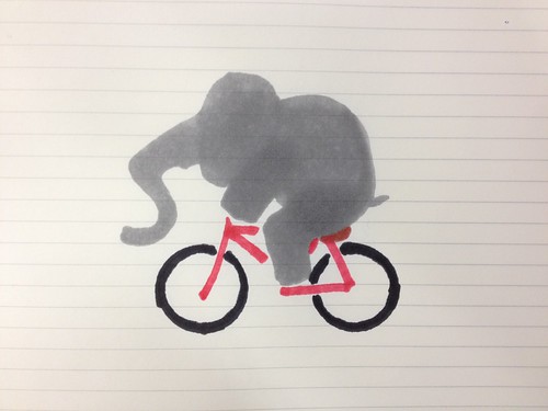 Day 3 - Bizarre as it sounds I need to remember to cycle home today