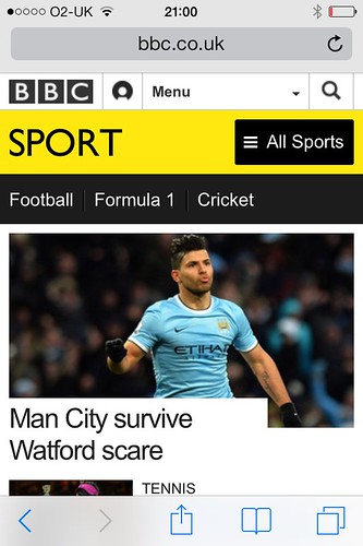 I hate the way the iOS7 doesn't show you the full url