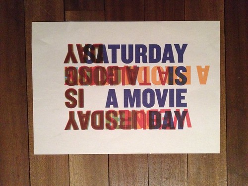 Day 50 - Saturday is a movie day