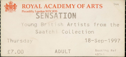 Sensation, Royal Academy of Art 18 September 1997