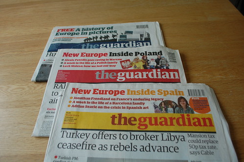 Guardian Europe Season mastheads (from 2011)