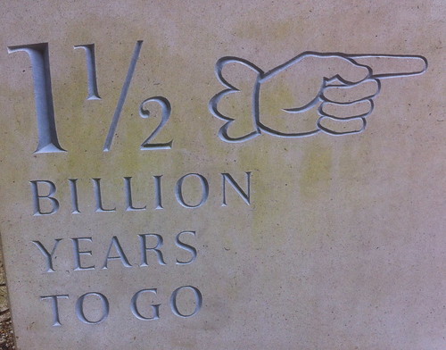 1 1/2 billion years ago