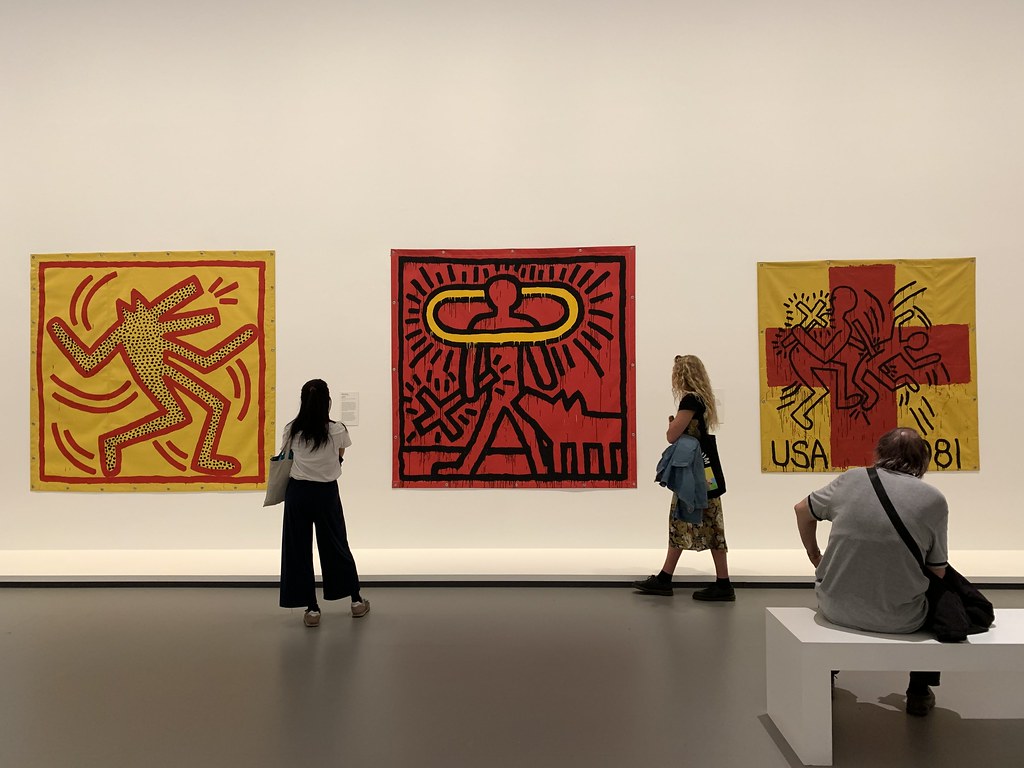 Keith Haring / Basquiat exhibition