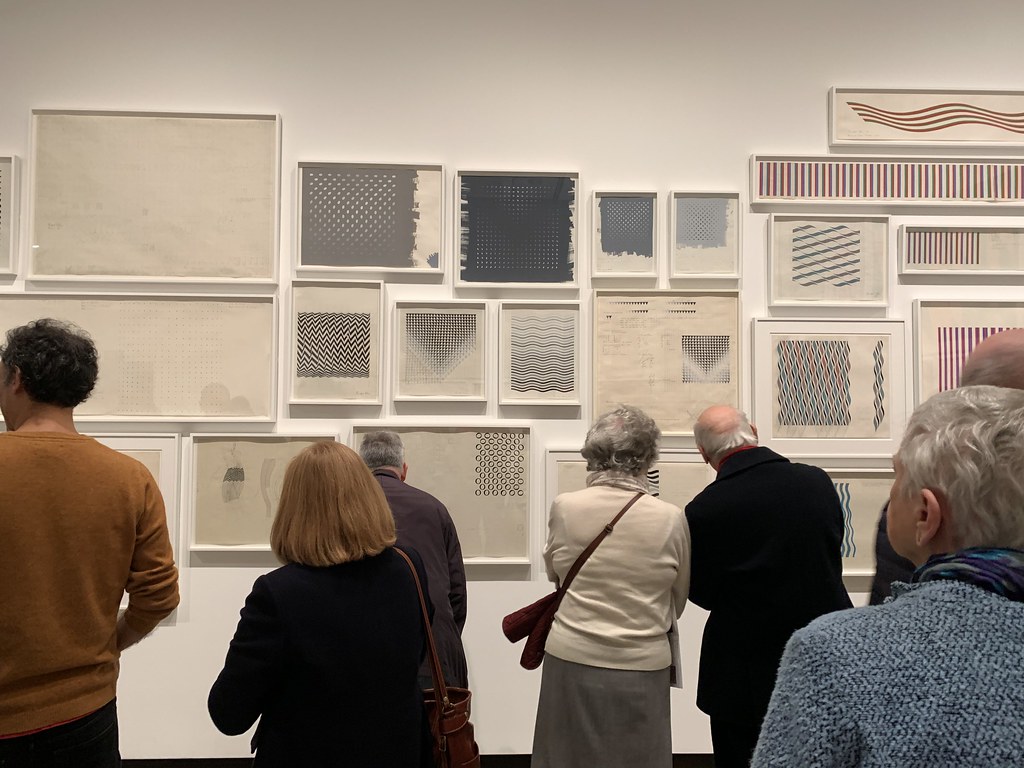 Bridget Riley at the Hayward