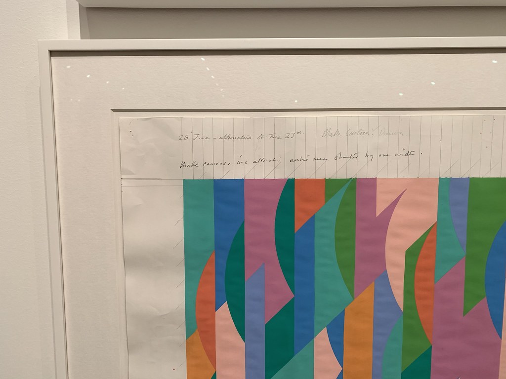 Bridget Riley at the Hayward