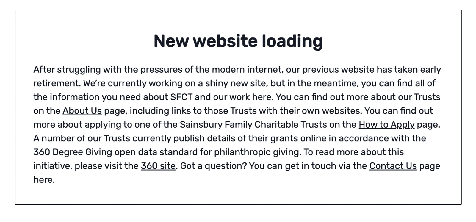 Struggling with the pressures of the modern internet